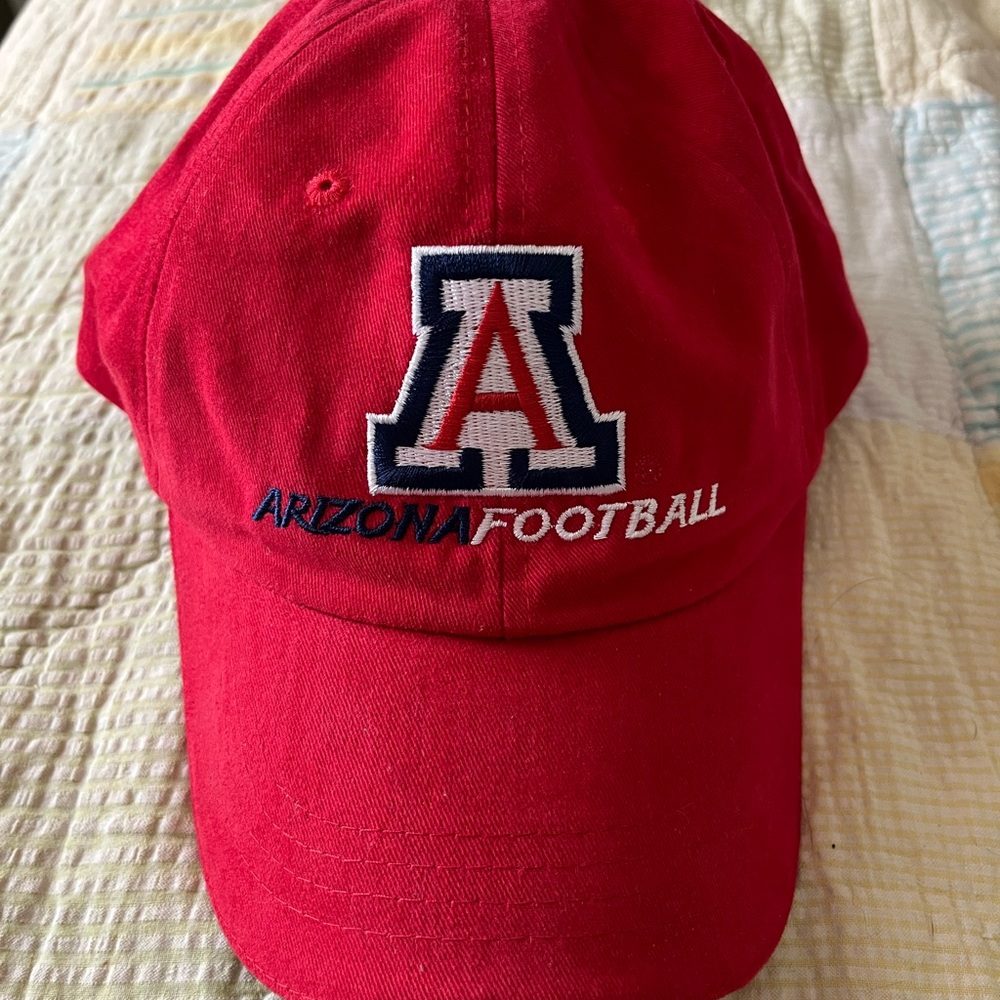 Red Bear Down Cap